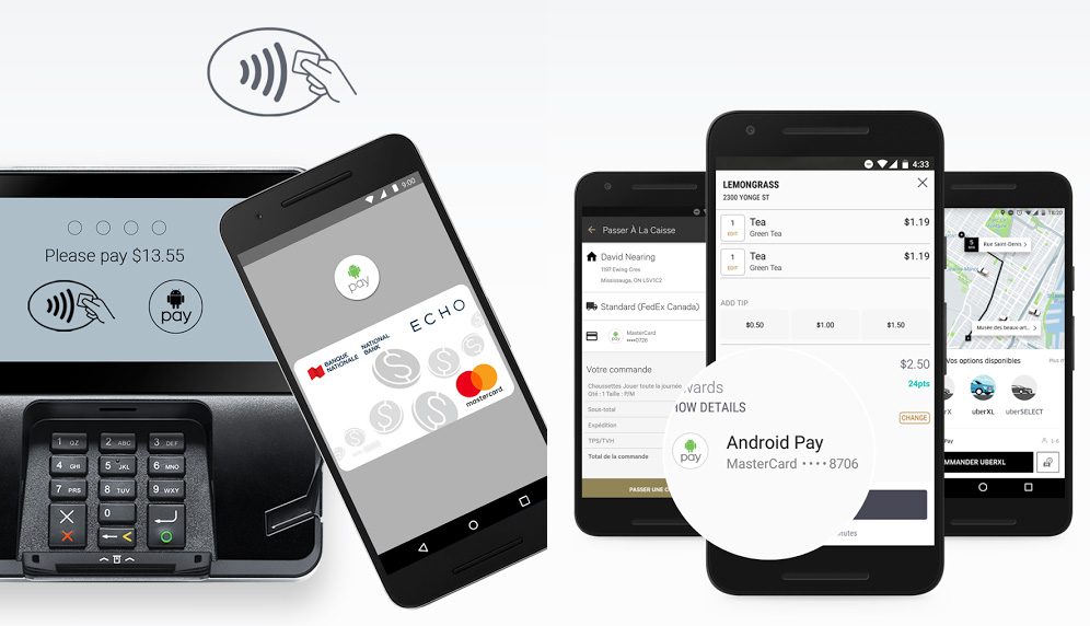 Paiement Android Pay