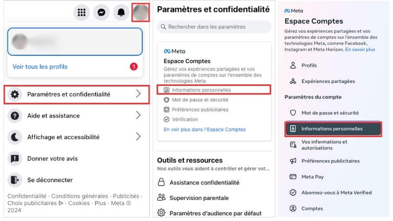 Étapes pour supprimer un compte Facebook à partir d'un ordinateur Étapes pour supprimer un compte Facebook à partir d'un ordinateur
