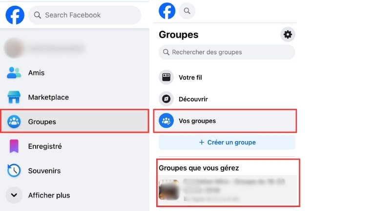 Étapes pour supprimer un groupe Facebook à partir d'un ordinateur Étapes pour supprimer un groupe Facebook à partir d'un ordinateur