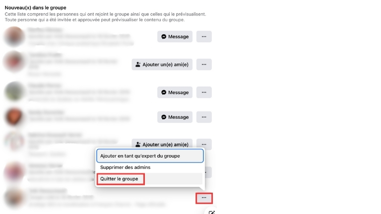 Étapes pour supprimer un groupe Facebook à partir d'un ordinateur Étapes pour supprimer un groupe Facebook à partir d'un ordinateur