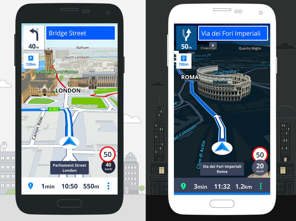 Application GPS Sygic